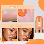 100pcs Private Label Highlighter Body Glow Oil Stick