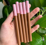 50pcs Private Label Waterproof Long Lasting Lip Liner with Rounded Ball Applicator