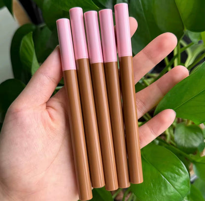 50pcs Private Label Waterproof Long Lasting Lip Liner with Rounded Ball Applicator