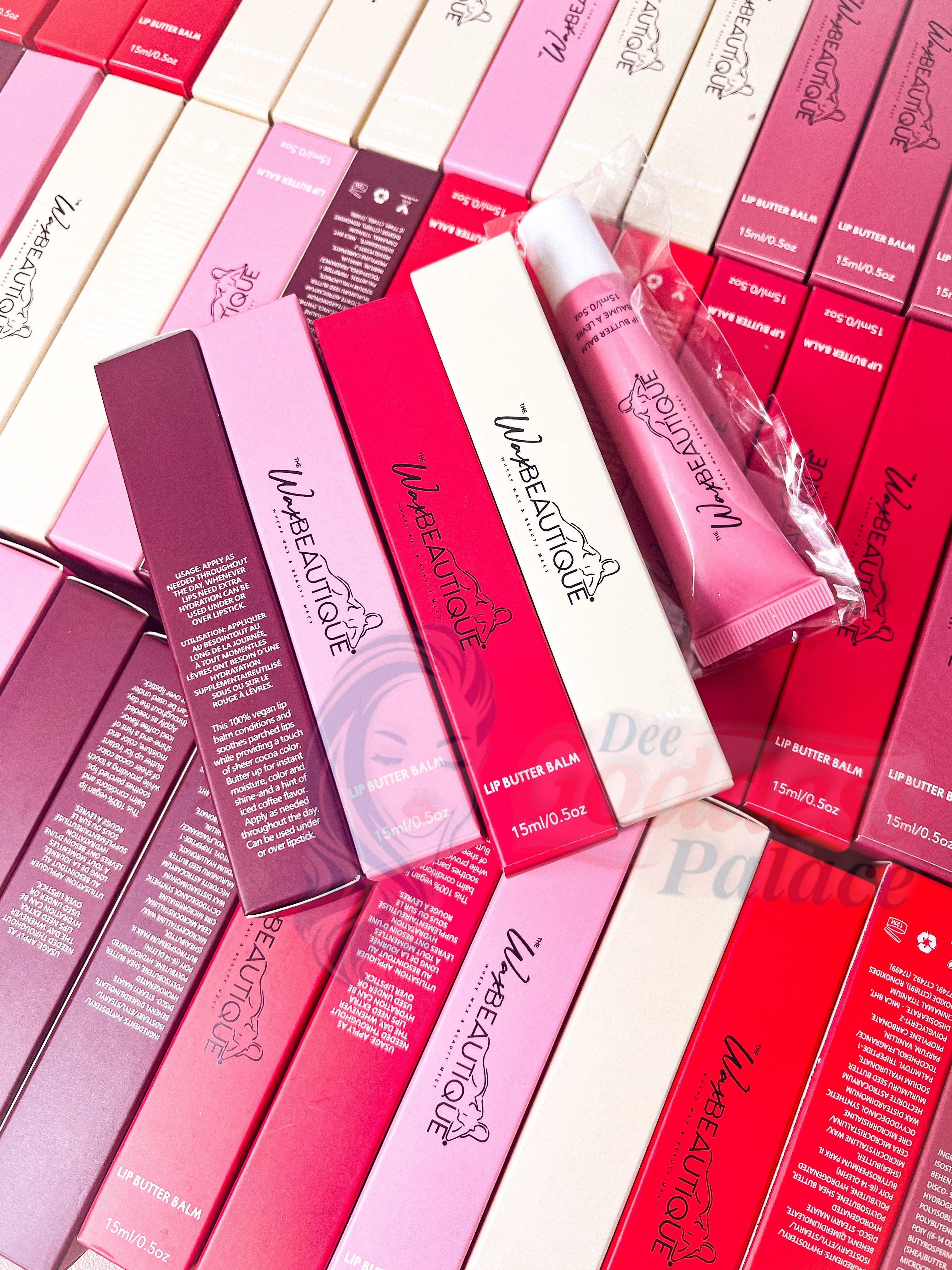50pcs Private Label Lip Butter Balm