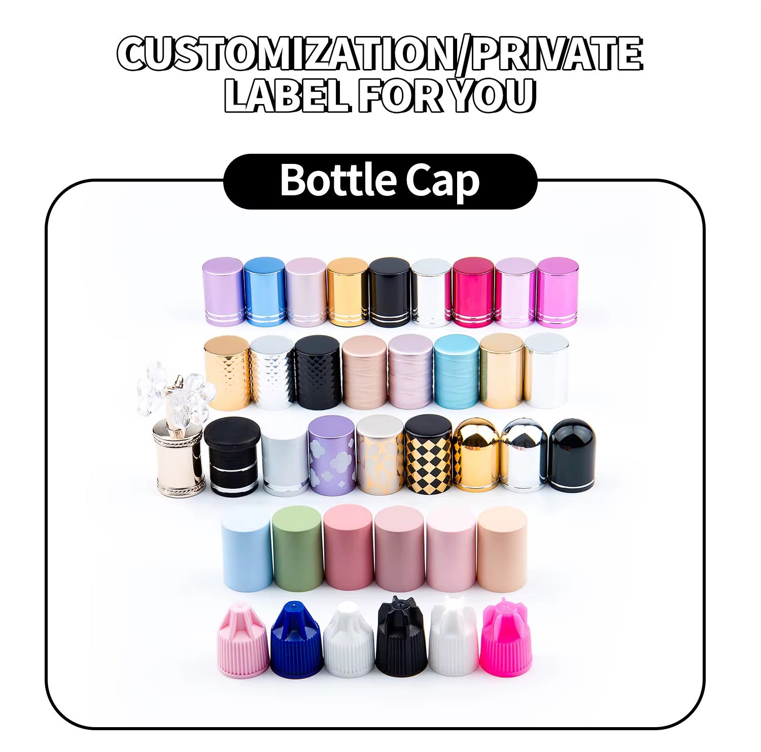 50pcs Private Label Cluster Lash Adhesive Glue