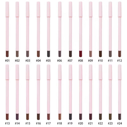 50 Private Label Creamy Lip Liner + Matching Sharpener Set