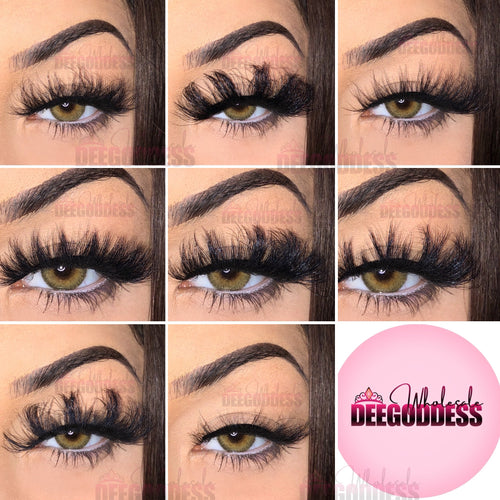 100 Pairs Private Label Mink Lashes