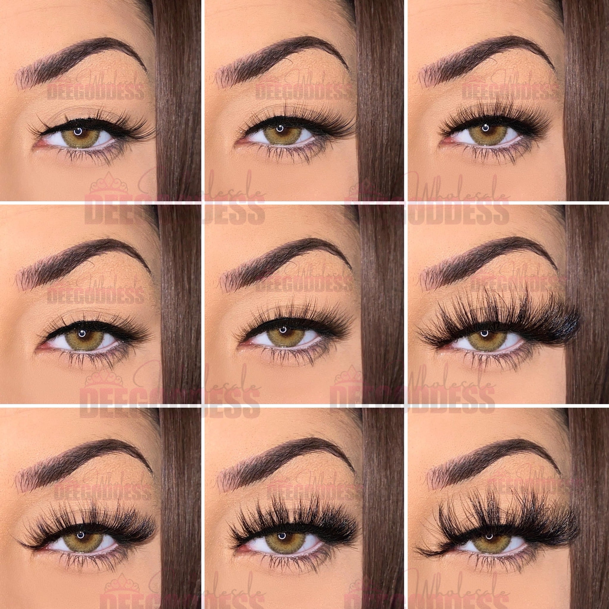100 Pairs Private Label Mink Lashes