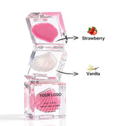 50pcs 2-in-1 Private Label Hydrating Fruity Lip Mask