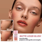 50pcs Private Label Velvet Silky Touch Liquid Blush Stick