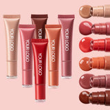 50pcs Private Label Peptide Donut 🍩 Lip Tinted Serum