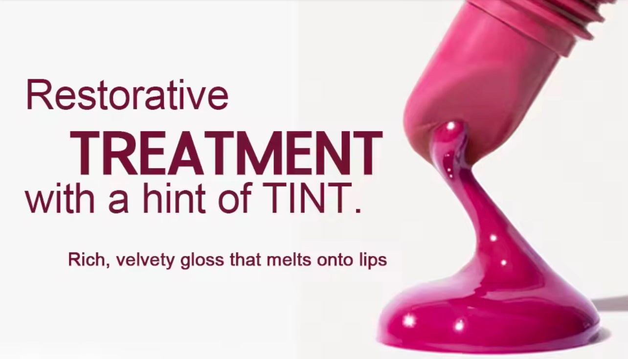 50pcs Private Label Peptide Scented Glossy Lip Tint Balm 1.0