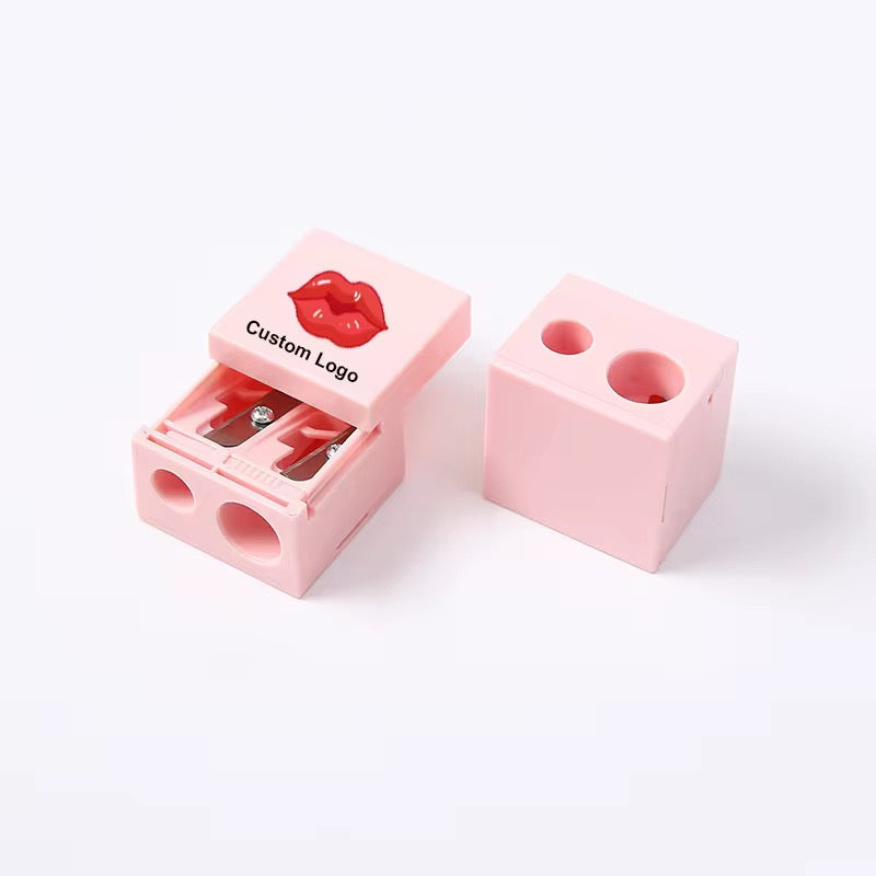 50 Private Label Creamy Lip Liner + Matching Sharpener Set