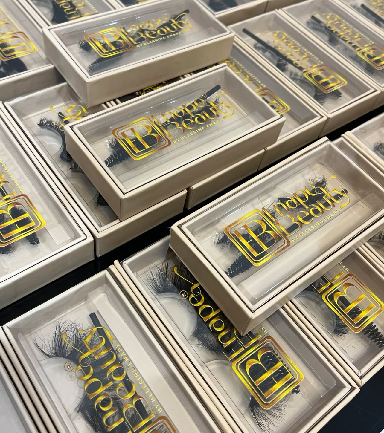 100pcs Private Label Mink Lashes