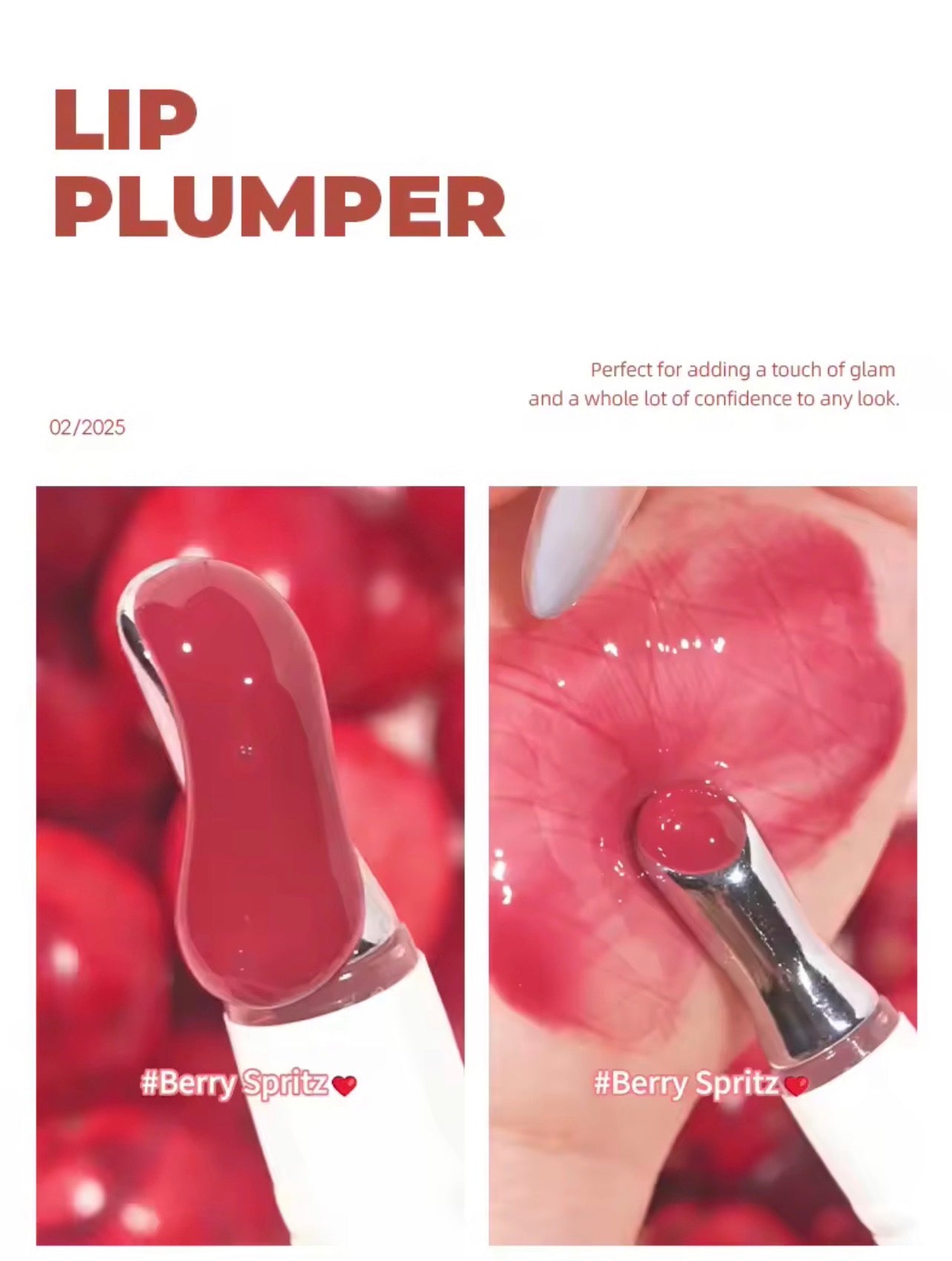 50pcs Private Label Peptide Lip Plumping Gloss