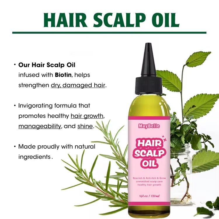 50pcs Private Label Hair Scalp Oil
