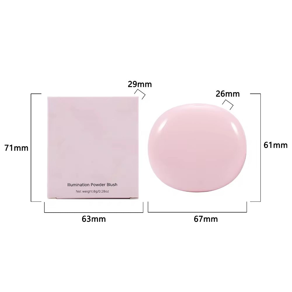 50pcs Private Label Pressed Blush and Highlighter