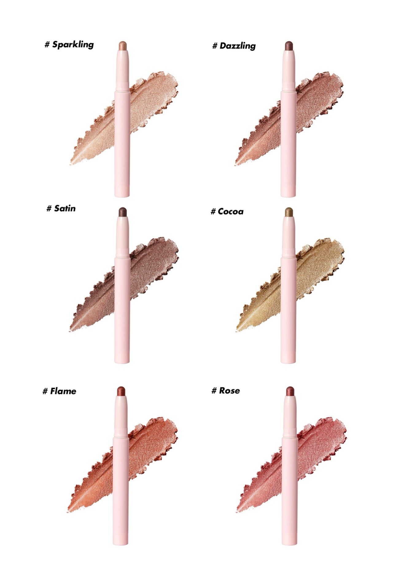 100pcs Private Label Eyeshadow Stick