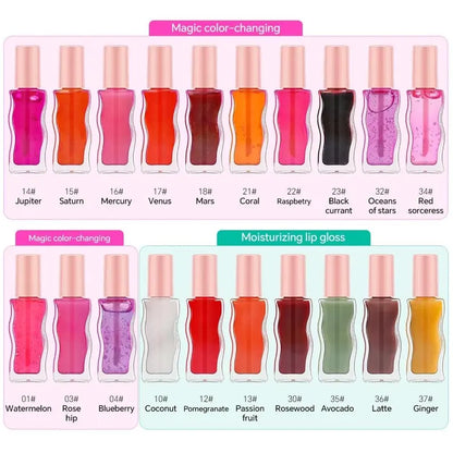 50pcs Private Label Color Changing Lipgloss