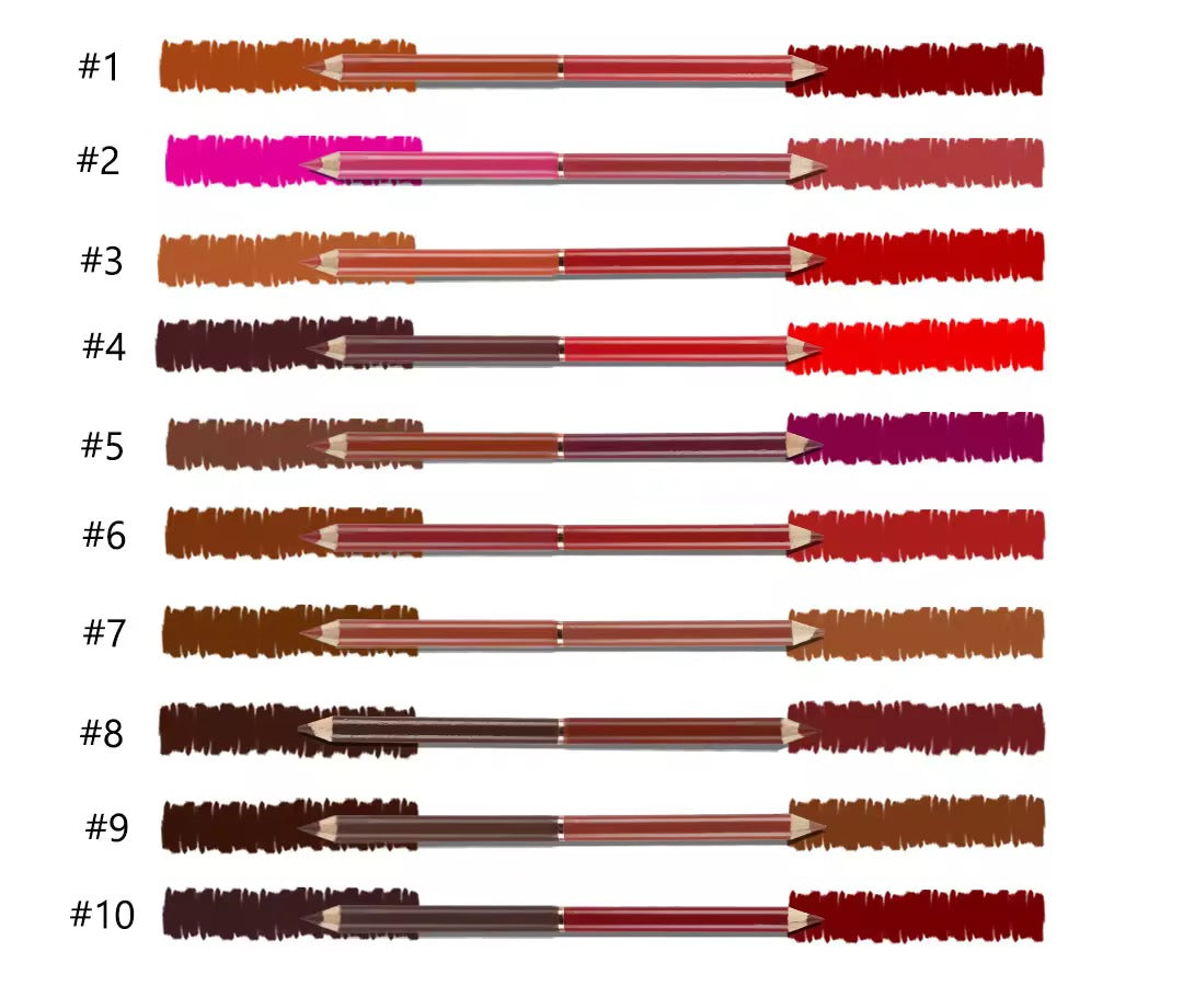 50pcs 2-in-1 Private Label Lip Liner