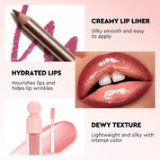 50 Sets Private Label Hydrating Lipgloss / Matte Lipstick Kit