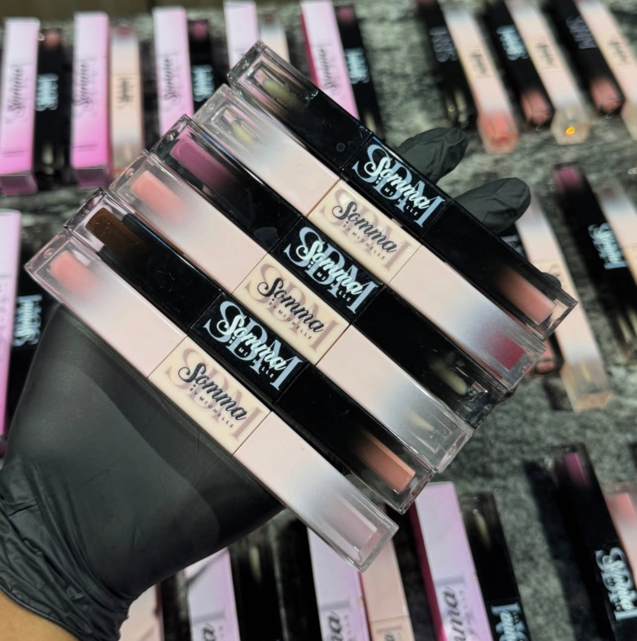 100pcs Private Label Double Side Lipgloss