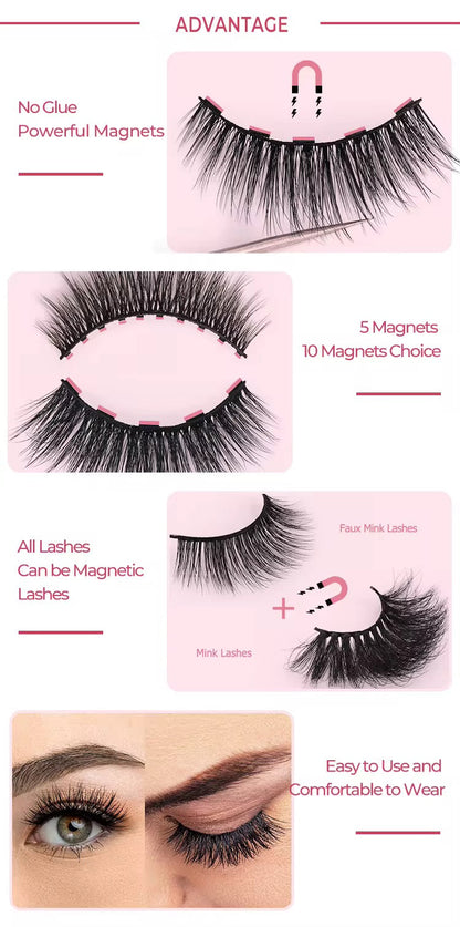 25 Pack Wholesale Magnetic Lash Book