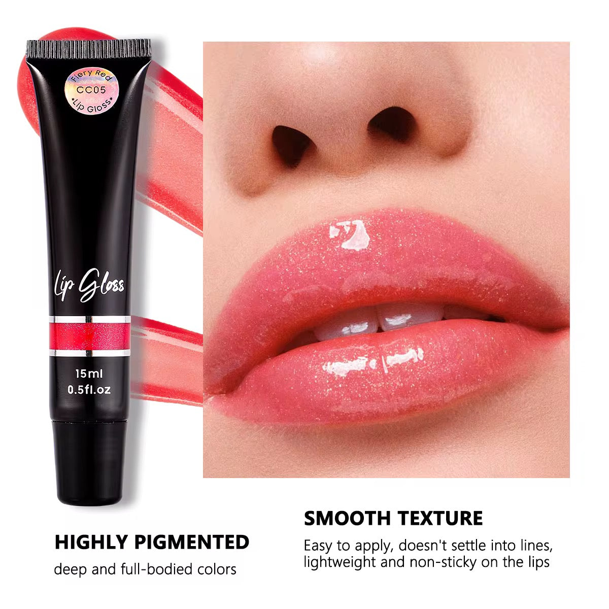 50pcs Private Label Shiny Plump Lip Gloss