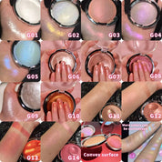 50pcs Private Label Multifunctional Glitter Highlighter