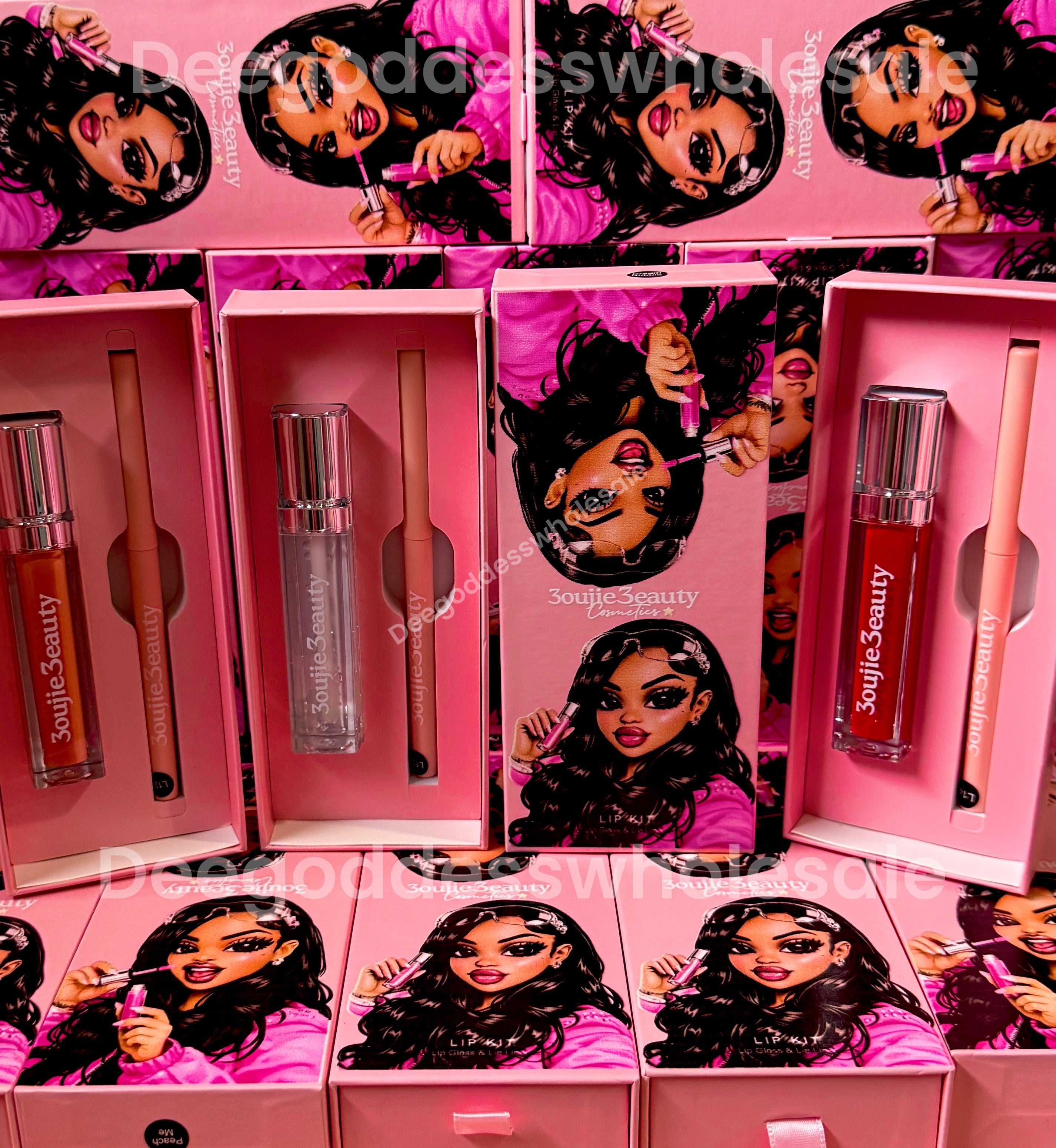 50 Sets Private Label Lipgloss/Lipstick Kit