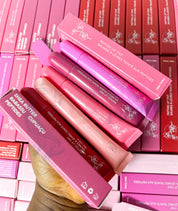 50pcs Private Label Peptide Scented Glossy Lip Tint Balm 1.0