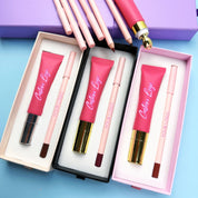 50 Sets Private Label Squeeze Tube Lip Gloss Kit