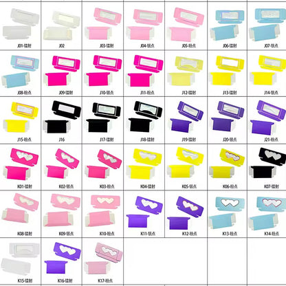 50pcs Private Label Empty Lash Boxes