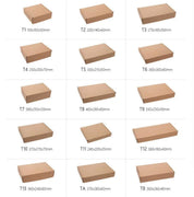 50pcs Private Label Packaging Bags/Boxes