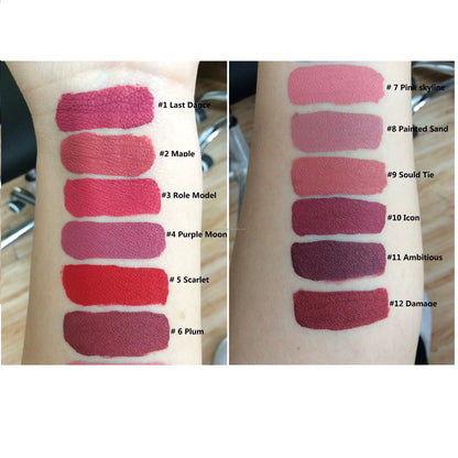 50 Sets Private Label Matte Lipstick Kit