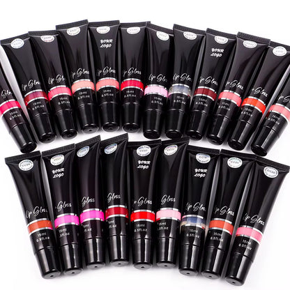 50pcs Private Label Shiny Plump Lip Gloss