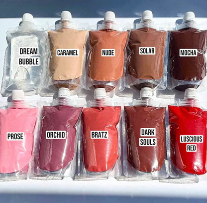 Wholesale Handmade Lipgloss (8oz Pouch)