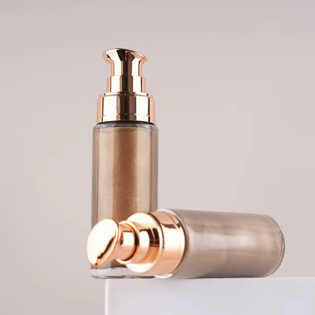 50pcs Private Label Body Glow Highlighter/Shimmer Oil
