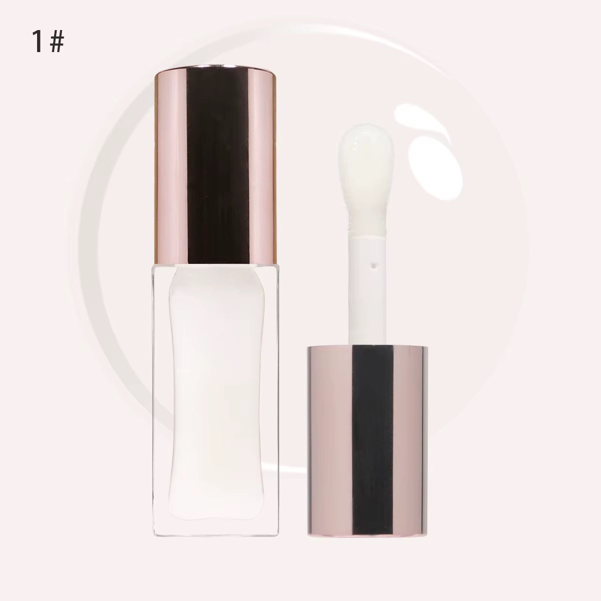 100pcs Private Label Hydrating Juicy Clear and Color Changing Lip Oil