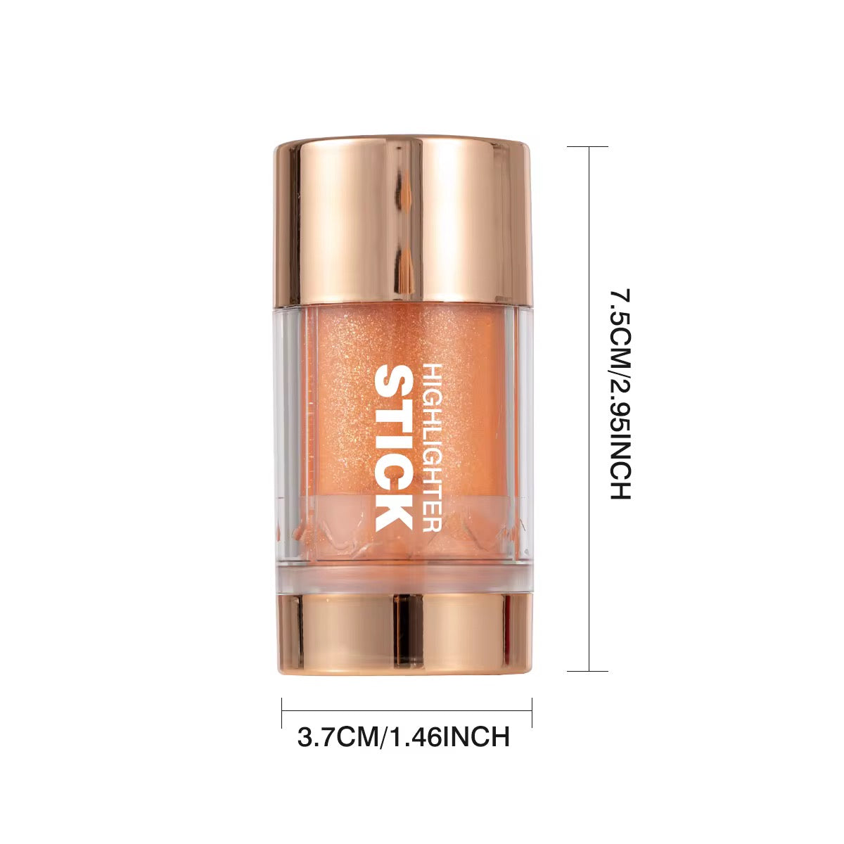 100pcs Private Label Highlighter Body Glow Oil Stick