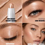 100pcs Private Label Smokey & Shimmer Eyeshadow Stick