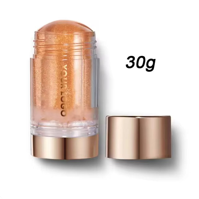 100pcs Private Label Highlighter Body Glow Oil Stick