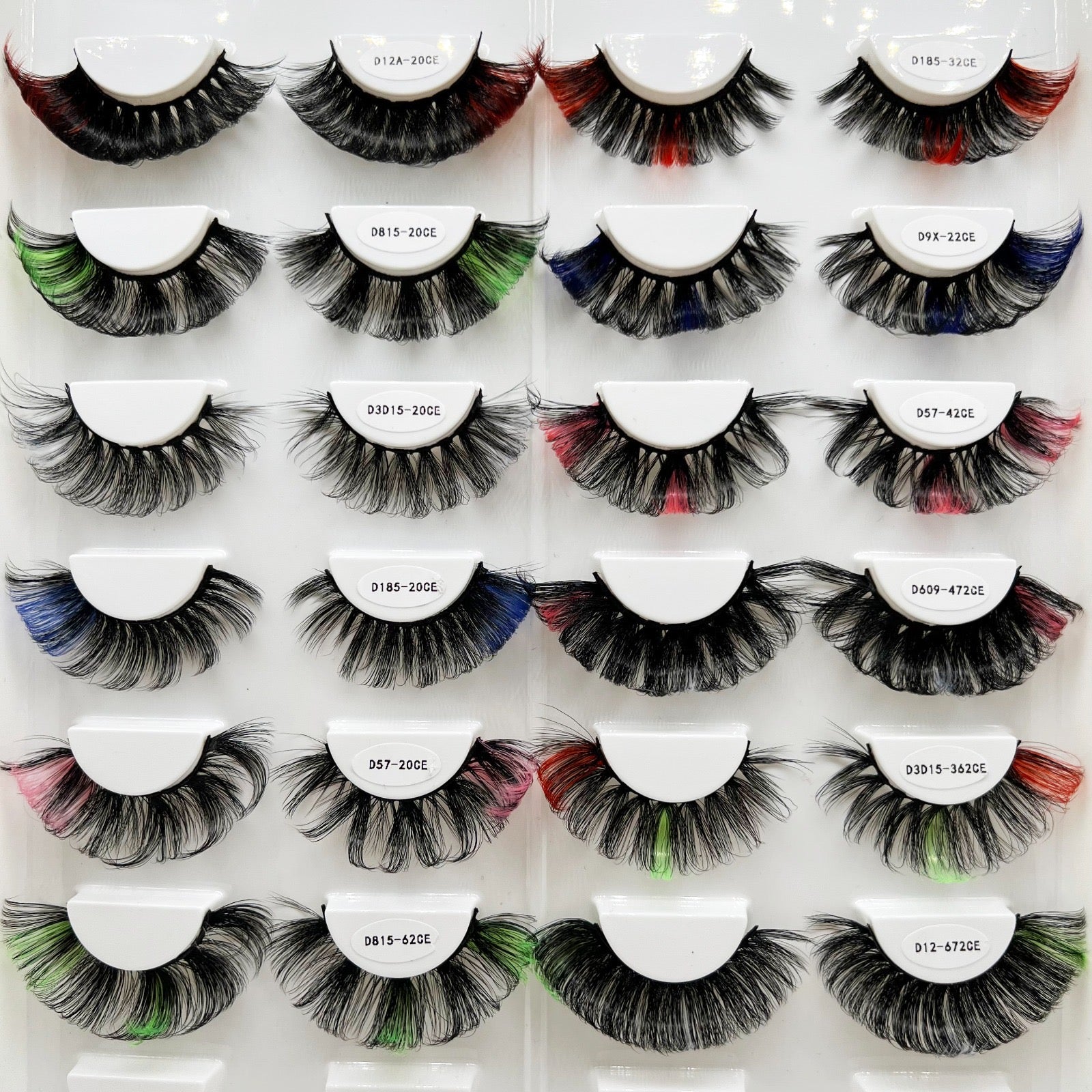 100 Pairs Private Label Mink Lashes