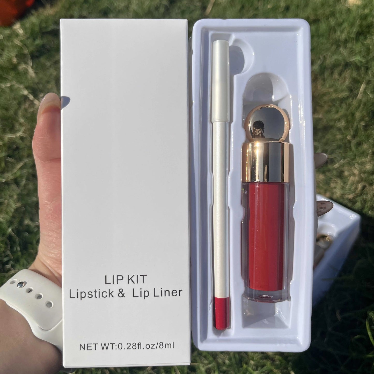 50 Sets Private Label Lipstick + Lip Liner Kit