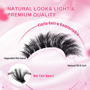 100 Sets Private Label DIY Lash Cluster Box Kit