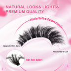 100 Sets Private Label DIY Lash Cluster Box Kit