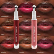 100pcs Private Label Tinted Lip Butter Jelly Balm
