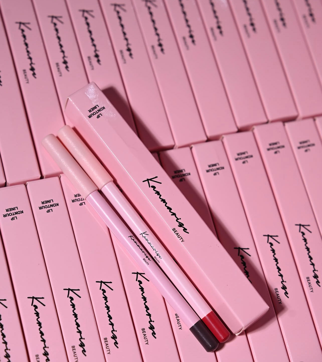 50pcs Private Label Lip Liner Pink Pencil