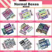 50pcs Private Label Empty Lash Boxes