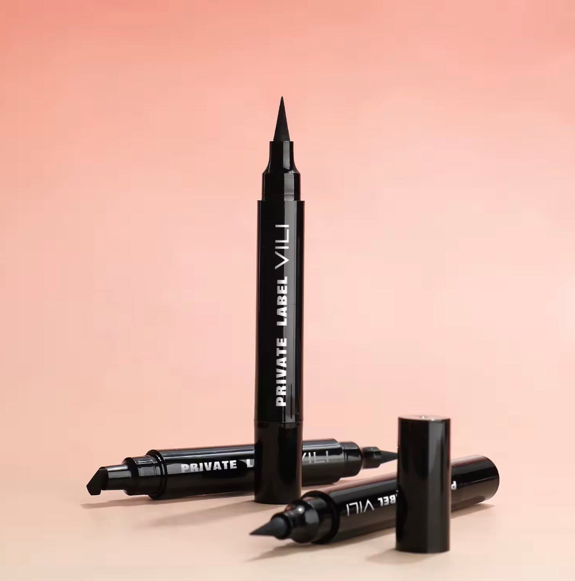 50pcs Private Label Dual-Ended Stamp Waterproof Eyeliner
