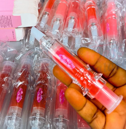 50pcs Private Label Syringe Pout Booster Gloss