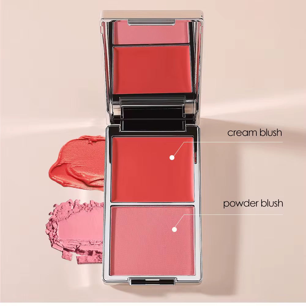 100pcs Private Label 2n1 Makeup Blush Palette