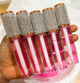 24pcs Wholesale Clear Strawberry Lip Gloss