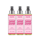 50pcs Private Label Longer Lasting Braid Sheen Spray